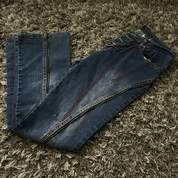 A fun pair of retro disco style jeans - Picture 2 of 14